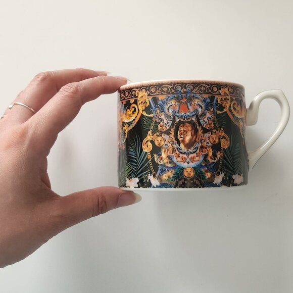 Rare! Camilla Fearless Felis Tea Cup And Saucer Set - Picture 7 of 11